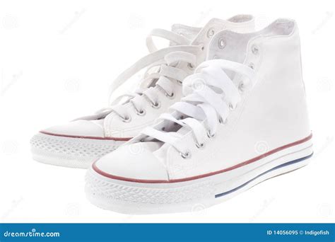 white shoes stock image image  design boot laces