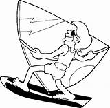 Vacanze Plage Windsurf Windsurfen Zomervakantie Windsurfing Infantiles Kleurplaten Yaz Sommerurlaub Sull Hacer Tatili Paginas Diaria Pianetabambini Boyama Cartoni Gifgratis sketch template