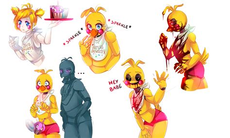 Toy Chica Doodles Five Nights At Freddy S Know Your Meme
