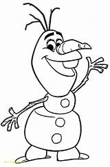 Olaf Coloring Frozen Pages Disney Drawing Color Waving Print Cartoon Sheets Getdrawings Snowman Christmas Children Song Goodbye Drawings Sketch Hello sketch template