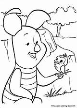 Piglet Coloring Pages Disney Book Pooh Winnie Cartoon Coloriage Choose Board Adult Printable sketch template