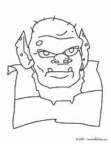 Coloring Ogre Face Pages Z31 Monster Designlooter Color Halloween Odd Dr Hellokids Print 2021 sketch template