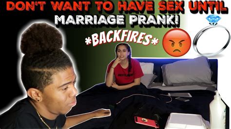 don t want to have sex til marriage prank 😱 backfires youtube