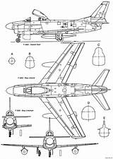Sabre Blueprints Plans Drawingdatabase Planes Airplanes Blueprintbox Airplane sketch template