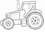 Traktor Kolorowanka Rolniczy Tym Druku Malowankę Wydrukuj Traktorów sketch template