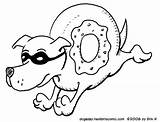 Coloring Pages Give If Pancake Pig Donut Clipart Dog Library sketch template