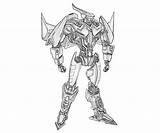 Swoop Transformers Cybertron Fall Character Coloring Pages sketch template
