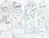 Rwby Uncolored sketch template