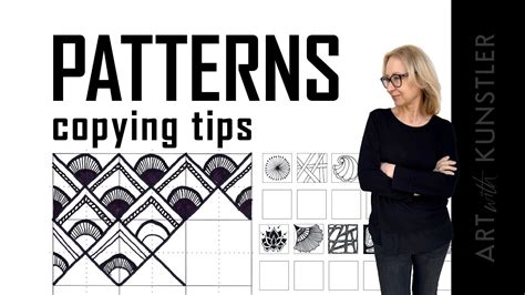 patterns learn   copy designs  tracing youtube