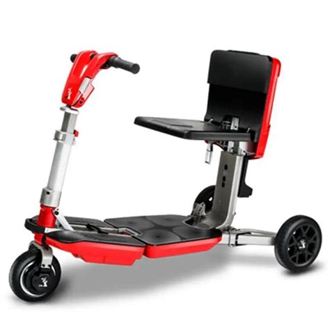folding electric tricycle scooter wheelchair  wheels electric bikes   luggage electric