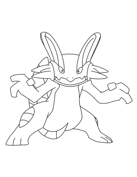 pokemon mudkip pages coloring pages