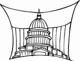 Government Coloring Washington Pages Drawing Legislative Branch Building Capitol Clipart Dc Printable Branches Color Taj Mahal Easy Sketch Simple Drawings sketch template