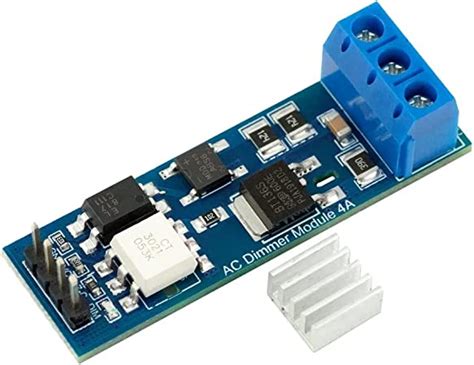 robotdyn ac dimmer module  power ac    channel vv logic arduino dimmer module