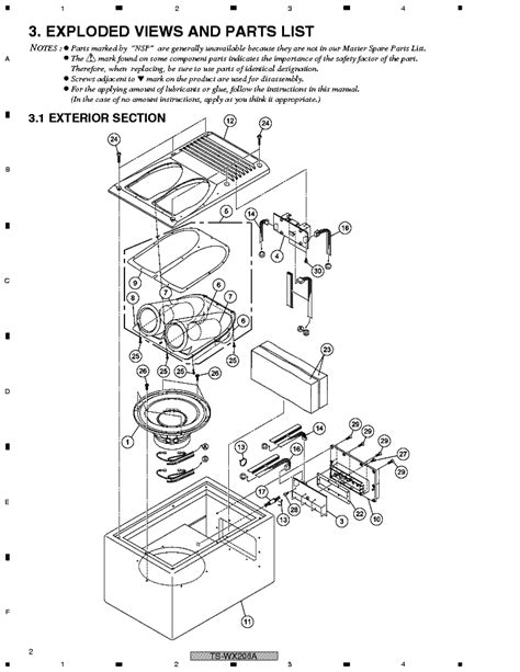 pioneer ts wxa service manual  schematics eeprom repair info  electronics experts