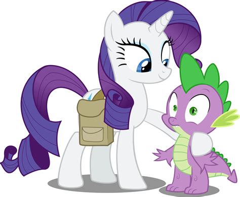 Rarity And Spike By Nuclear Dash On Deviantart