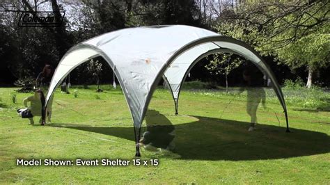 coleman event shelter  youtube