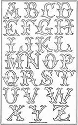 Letras Abecedario Goticas Buchstaben Monograms Mayuscula Letra Vintagecraftsandmore Bonita Cursivas Laletra Minuscula Tooling Calligraphy Stitches sketch template