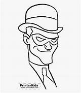 Villain Coloring Batman Easy Riddlers Face Preview Villains Draw Clipart Clipartkey sketch template