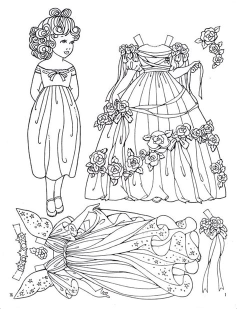 woman paper doll template
