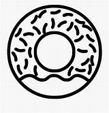 Clipart Doughnut Svg Donuts Donut Transparent Bakery Clipground Icon Webstockreview sketch template