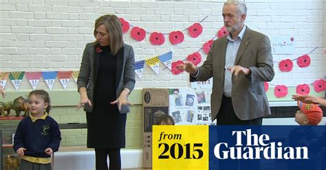 Jeremy Corbyn Sings Incy Wincy Spider Video Politics The Guardian