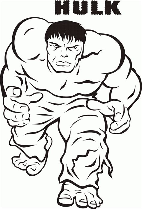 bruce banner hulk hd  coloring pages