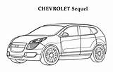Chevrolet Coloring Pages sketch template