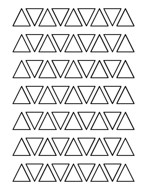 printable   triangle template