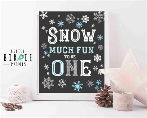 snow   coming sign silver  blue winter etsy