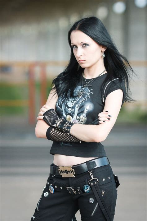 heavy metal girl heavy metal girl metal girl black