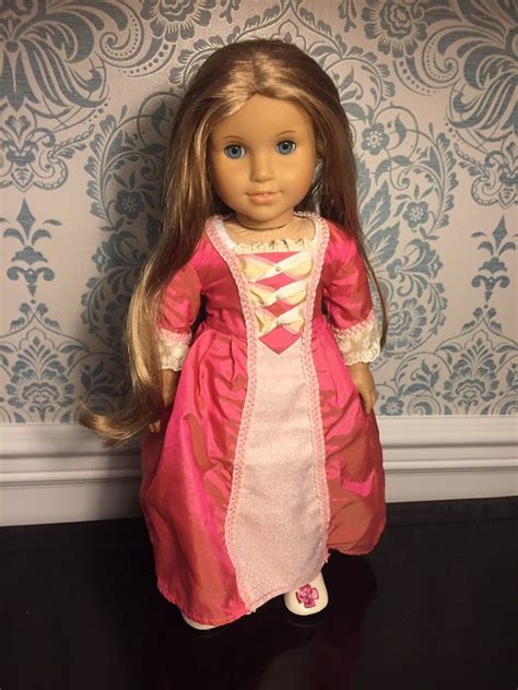 american girl doll elizabeth  meet outfit includes dress
