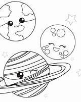 Coloring Space Pages Kids Printable Planet Sheets Colouring Fun Activity Preschool Color Printables Simpleeverydaymom Cute Print Worksheets Family Simple Zum sketch template
