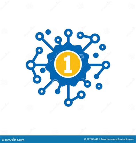 network logo icon design stock vector illustration  network
