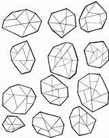 Gems Jewel Gemstones Popular sketch template