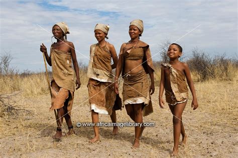 photos and pictures of naro bushman san women walking central