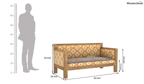 standard dimensions single seater sofa baci living room