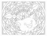 Hoppip Pokemon Coloring Windingpathsart sketch template