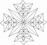 Triangles Mandalas Dover Doverpublications Terrific sketch template