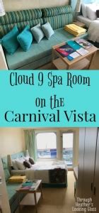 carnival cloud  spa stateroom   heathers  glass