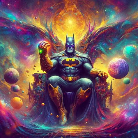 cosmic batman  infinity guanlet ai  maxai  deviantart