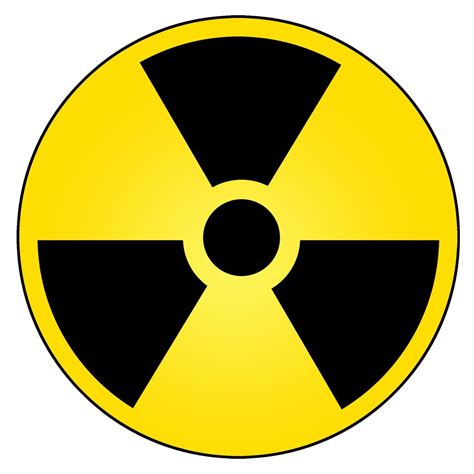 radiation hazard symbol clipart