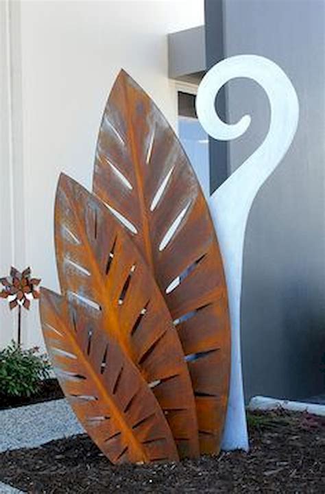 fantastic metal garden art design ideas  gardenideazcom