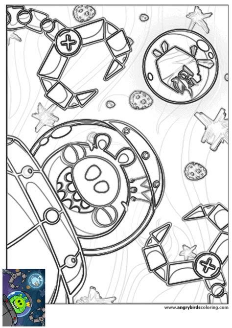 angry birds space  printable coloring pages printable templates