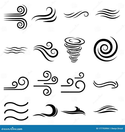 wind swirl tornado logo ideas inspiration logo design template vector illustration isolated
