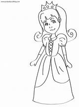 Princess Clipart Clip Coloring Pages Printable Cliparts Clipground Activity Sheet Library sketch template