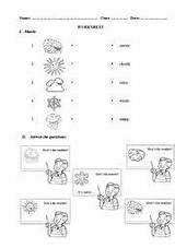 Sunny Cloudy Rainy Windy Snowy Worksheet Weather Worksheets sketch template