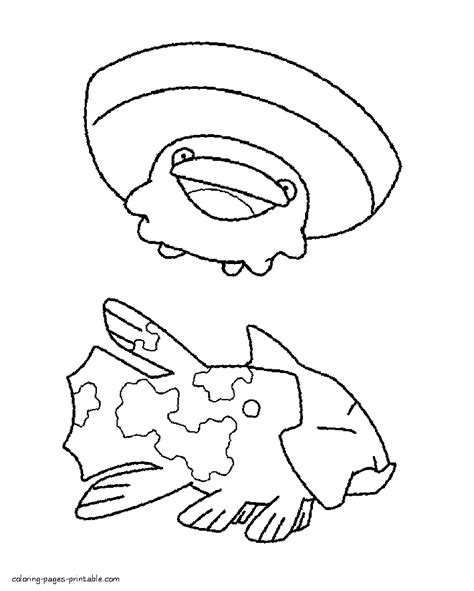 coloring pages  pokemon characters coloring pages printablecom