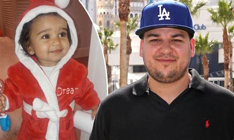 rob kardashian shares new photo of his daughter dream daily mail online