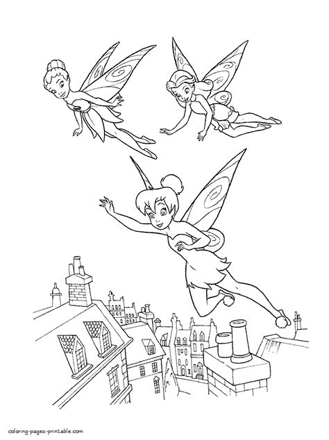 tinkerbell coloring book coloring pages printablecom
