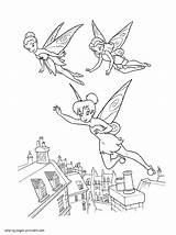 Coloring Pages Fairy Printable Tinkerbell Book Girls Disney Princess sketch template